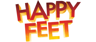 Happy Feet title screen for Playstation 2